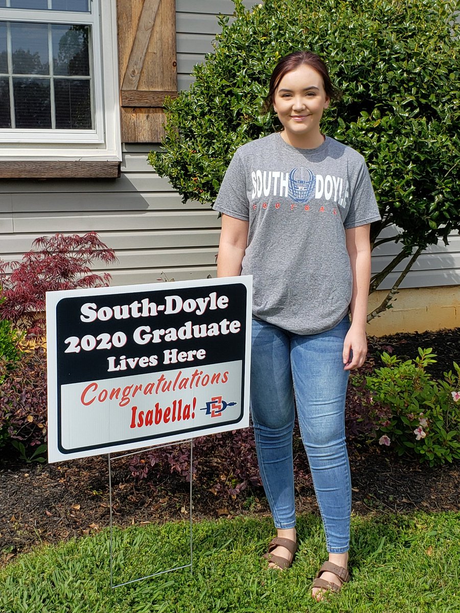 Congratulations to SDHS 2020 graduate Isabella Walker!