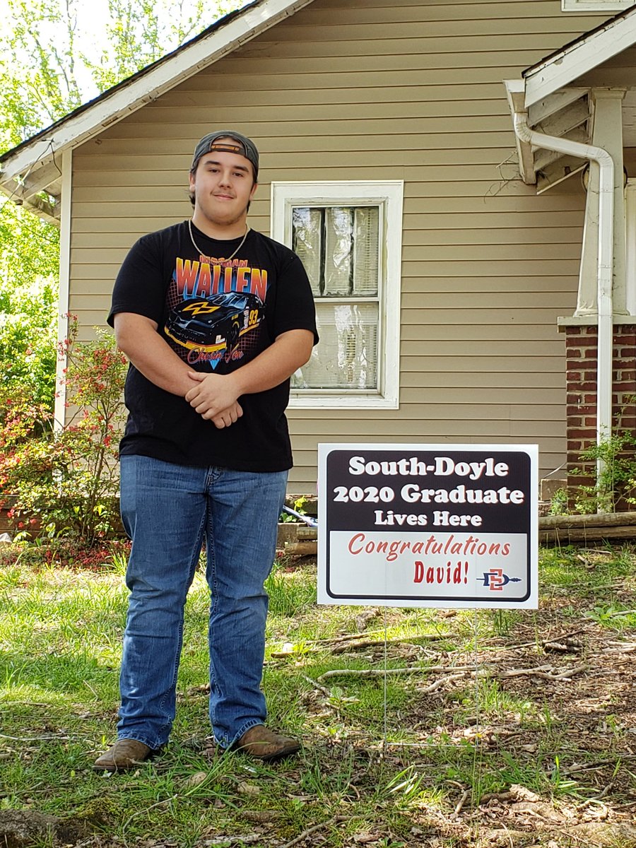 Congratulations to SDHS 2020 graduate David Payne!