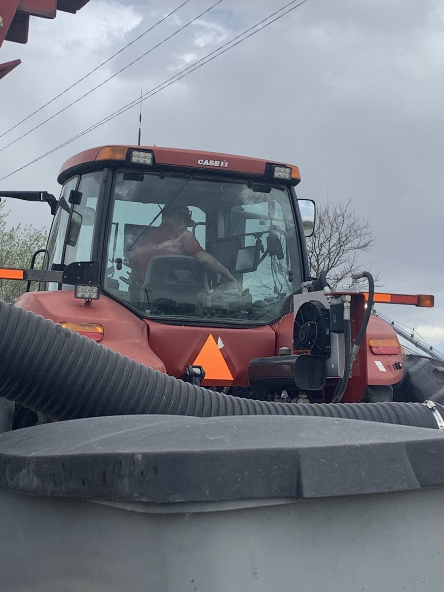 Not a good sign when the man in the red shirt has been in your tractor with the laptop out for 2 straight hours......