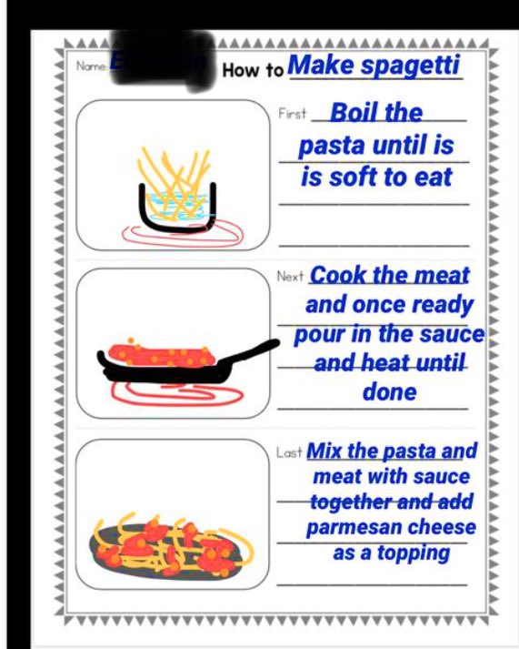 KinderAguirre's tweet photo. Kindergarten students sharing the steps to cooking their favorite types of foods. #iteachk @perezpioneers #writingink https://t.co/BTFGqqBuU0