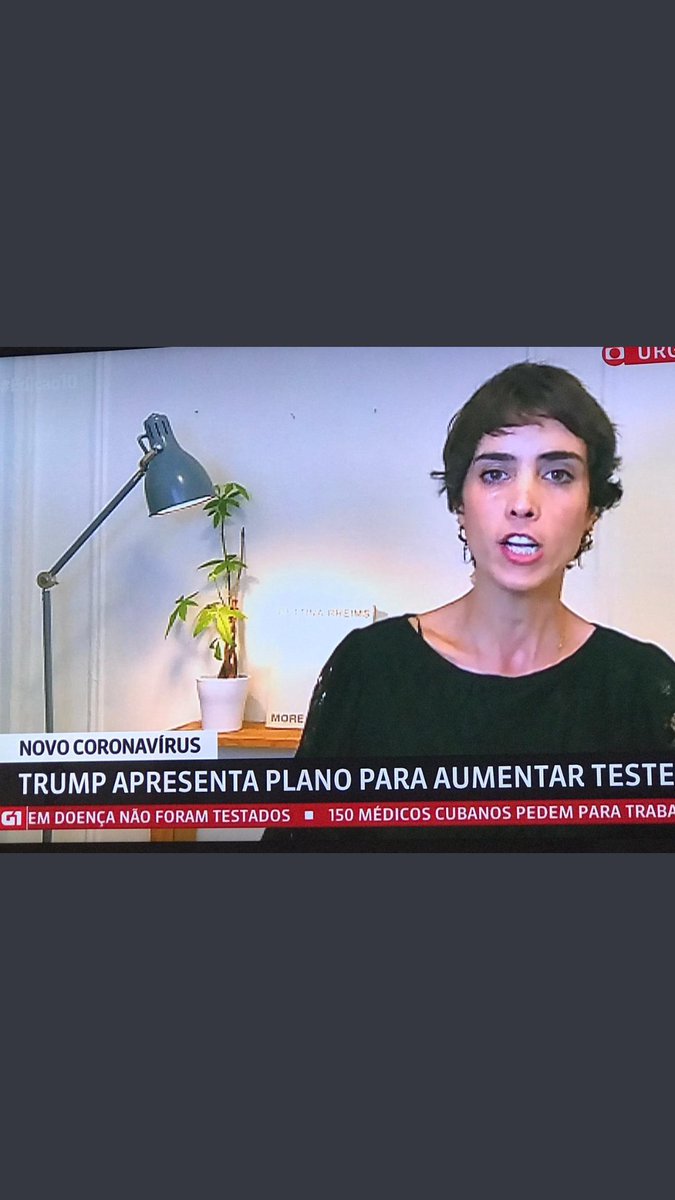 Alguém conhece essa planta da repórter do G1? 🤔