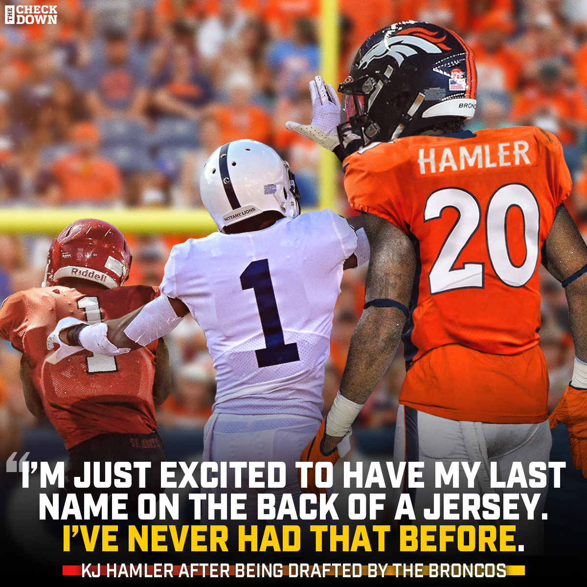 kj hamler broncos jersey
