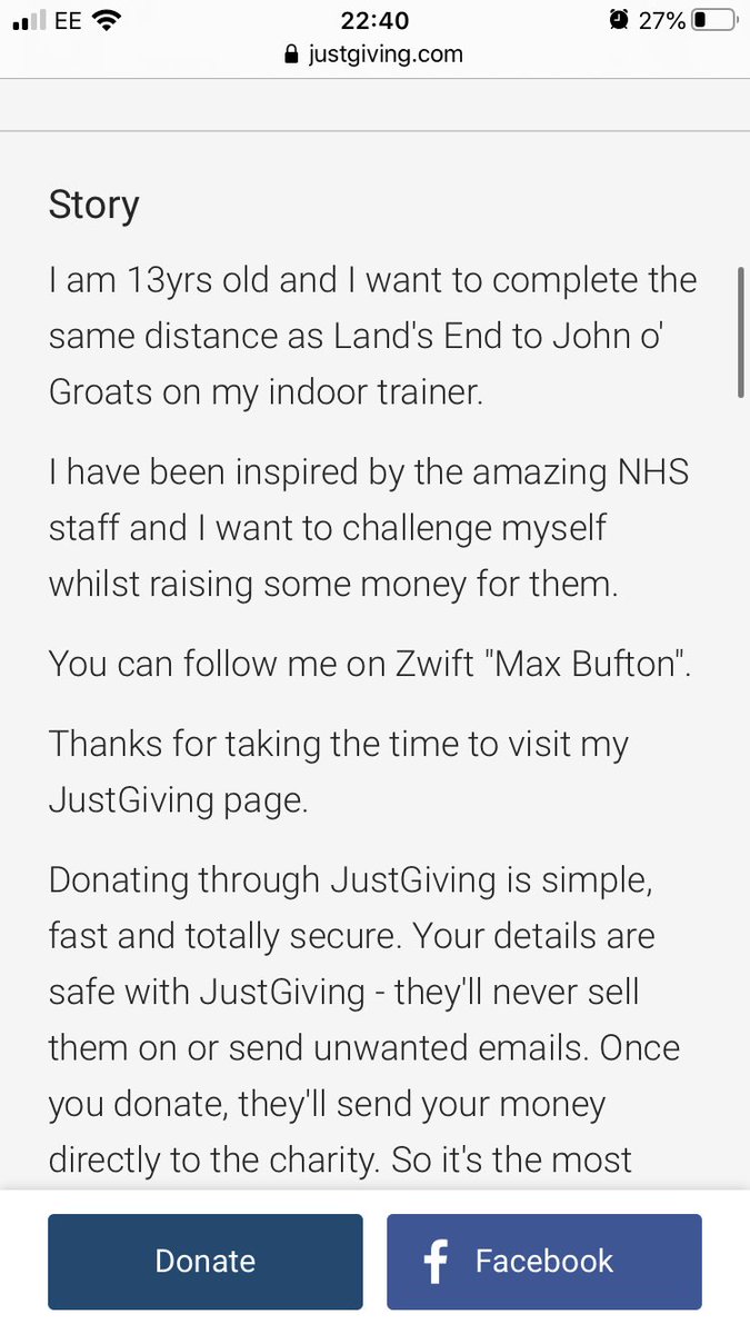 TheCyflePE's tweet photo. Max Bufton yr8 is 10 days &amp; 658 miles into cycling the length of the UK from John O’Groats to Lands End, with 3 days to go, raising an incredible £1449 so far for the NHS. What an inspirational effort from a remarkable young man, keep it up Max! Link is below for donations 🚴🏼‍♂️👏❤️ https://t.co/KS18cA7NKl
