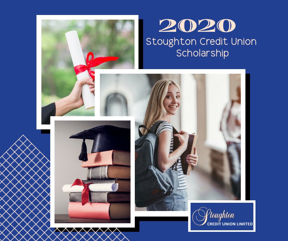 StoughtonCU's tweet photo. Apply now for the 2020 Graduate Scholarship from Stoughton Credit Union.  Visit https://t.co/kDIbBD3zN0 for the application.  

#SCUcares https://t.co/7yvLGzyC0e