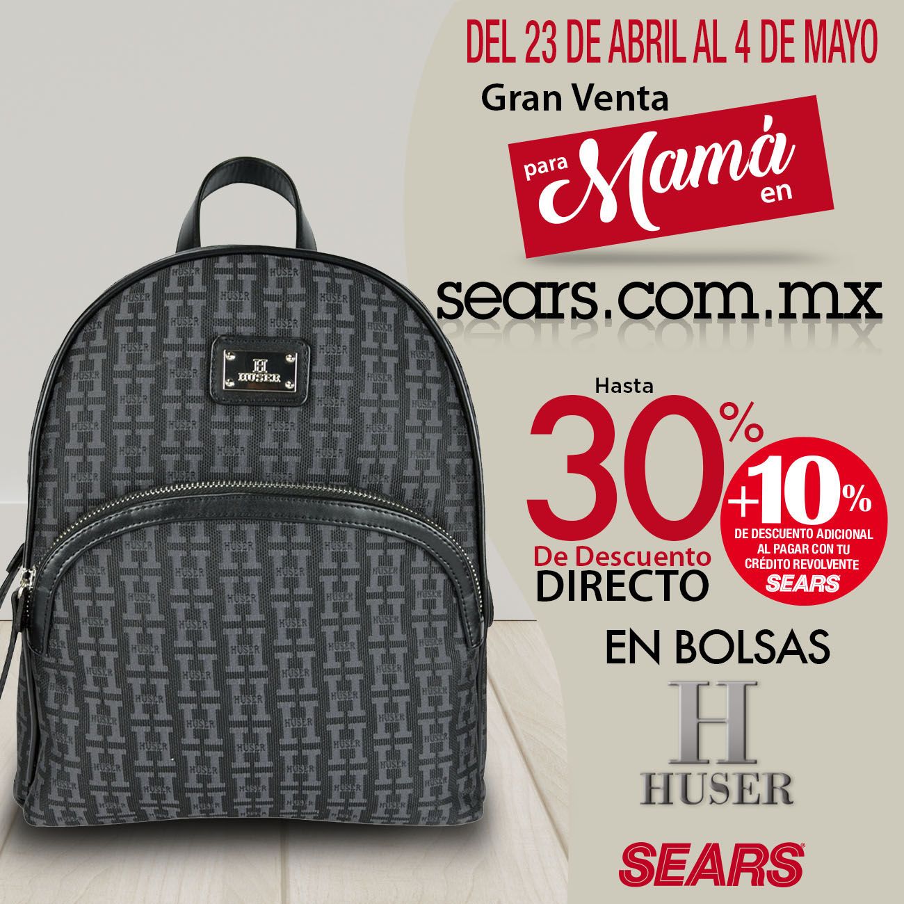 Bolsas tipo mochila en sears hotsell