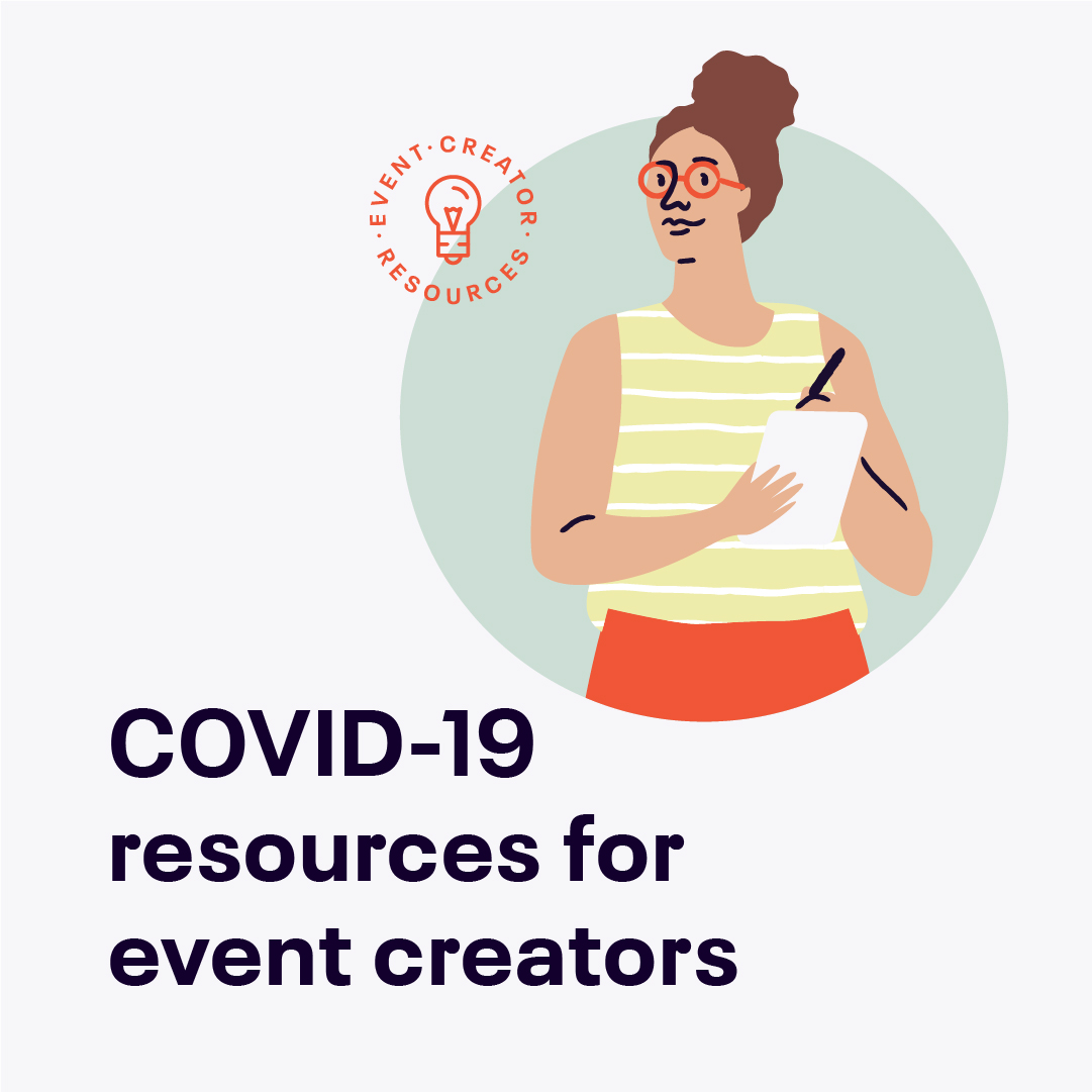 #Event creators: we know it’s rough out there, and we want you to know that there are #resources, information, and support available to you to help you make decisions about your events and your business. Stay safe. bit.ly/2VKebx8