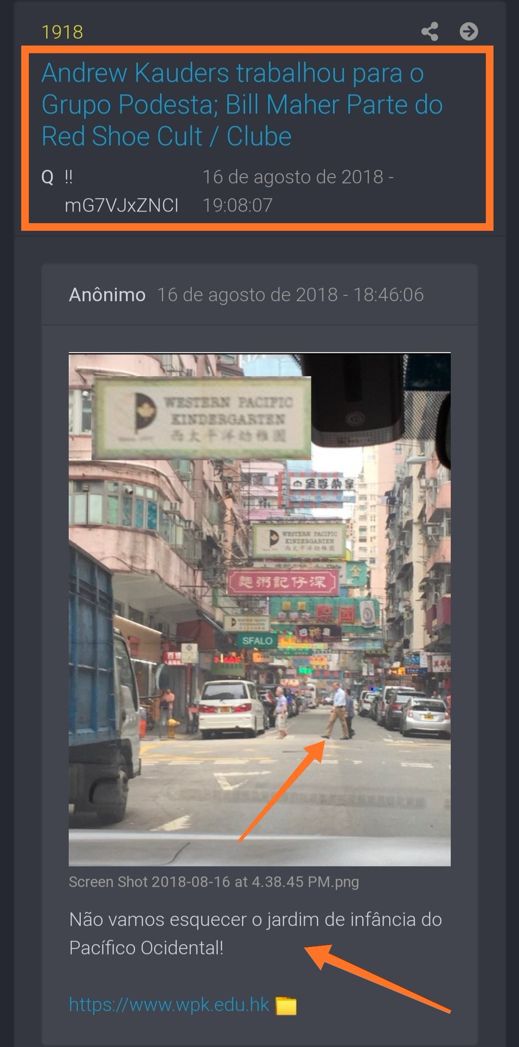 Dom Esdras 🇧🇷 on Twitter: quot 21) Outra pista que o Q nos deu foi essa