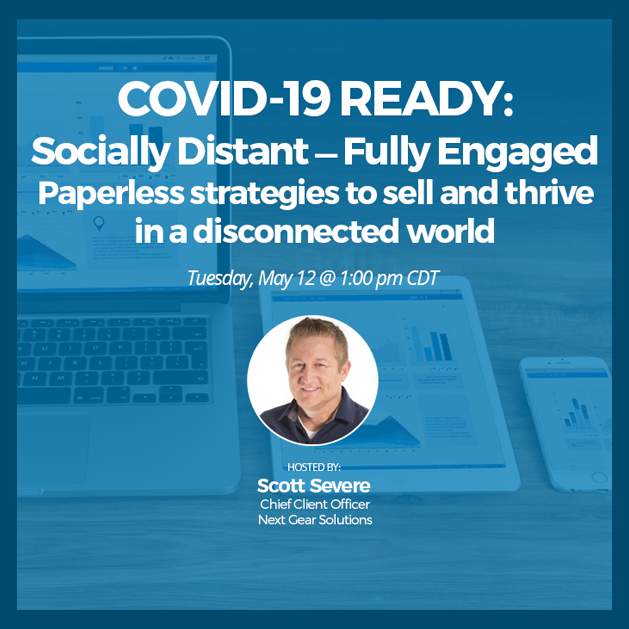 DASH_NGS's tweet photo. Socially distant—fully engaged: Paperless strategies to succeed in a disconnected world

Join Jeff Brettell &amp; Cole Thompson for a free webinar to help restoration companies weather this storm and emerge stronger than ever.

May 12, 1:00–2:30 Central
https://t.co/ySeDjF4jH2 https://t.co/SXvDdHh1W0