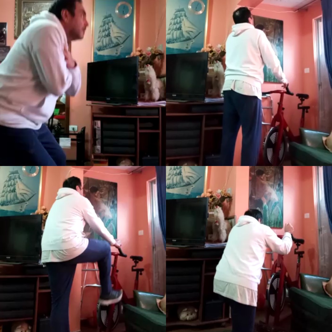 CCRAltoHospicio's tweet photo. Los usuarios del CCR nos siguen enviando videos con sus rutinas de ejercicios en hogar, siguiendo las recomendaciones dados por el equipo vía #Telerehabilitación
📌 Fotos autorizadas
#CCRTeCuida #QuedateEnCasa https://t.co/VWjBj0owJb