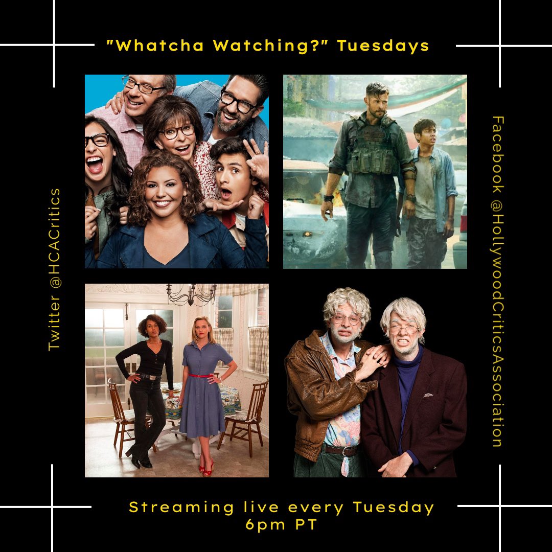 TheAstraAwards's tweet photo. A new episode of Whatcha Watching? will be streaming live in just three hours. Join us at 6pm PT/9pm ET to see what our panel recommends this week. #WhatchaWatching https://t.co/XY29hoeNCu