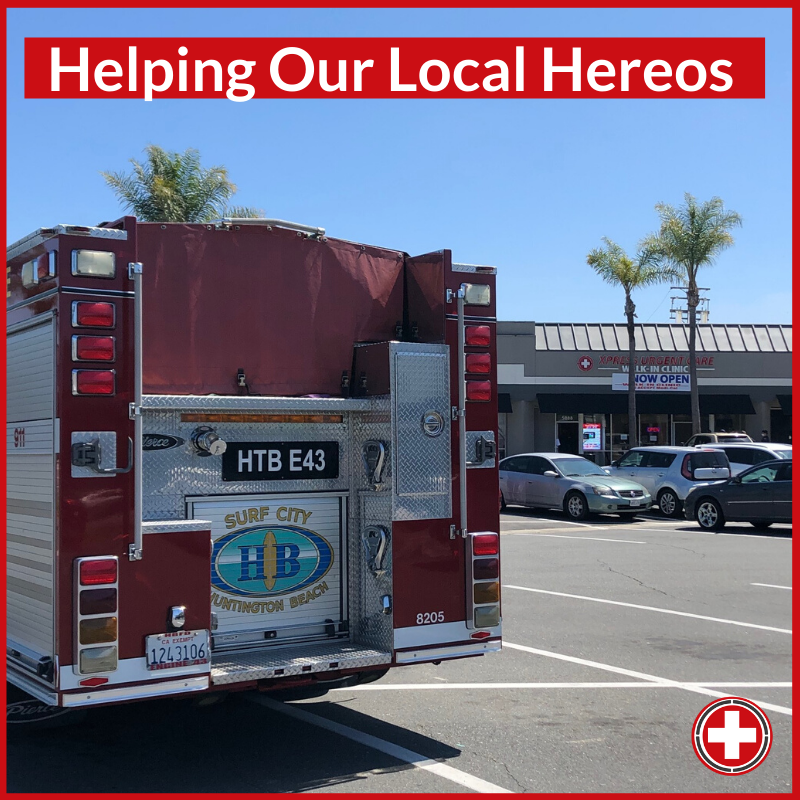 xurgentcare's tweet photo. Helping our local heroes by providing them with fast &amp; safe COVID-19 testing. ❤️👨‍⚕️🏥👩‍⚕️👩‍🚒👨‍🚒🚒
Please show your support to all of our first responders and essential workers.  https://t.co/9EfU6TNeMH
#HB #firedepartment #antibodytest #covid19testing  #firefighters #huntingtonbeach https://t.co/0sufM1c2GS