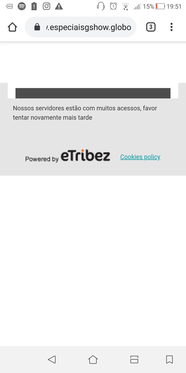 Reffinej_s's tweet photo. @boninho pouxa Boninho, estou desde ontem tentando me inscrever e site fora, #querominhachance #bbb21 #GloboPlay #RedeBBBB20 https://t.co/yoavlX5LcQ