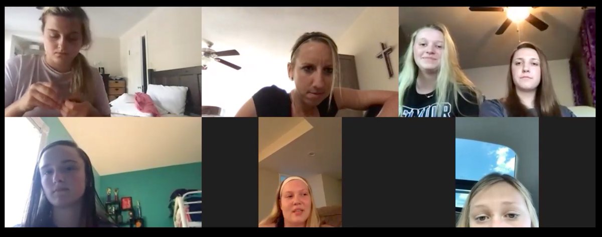 Had a little team time today! We are eager to gather once again! #WildcatStrong #StayFierce 💙