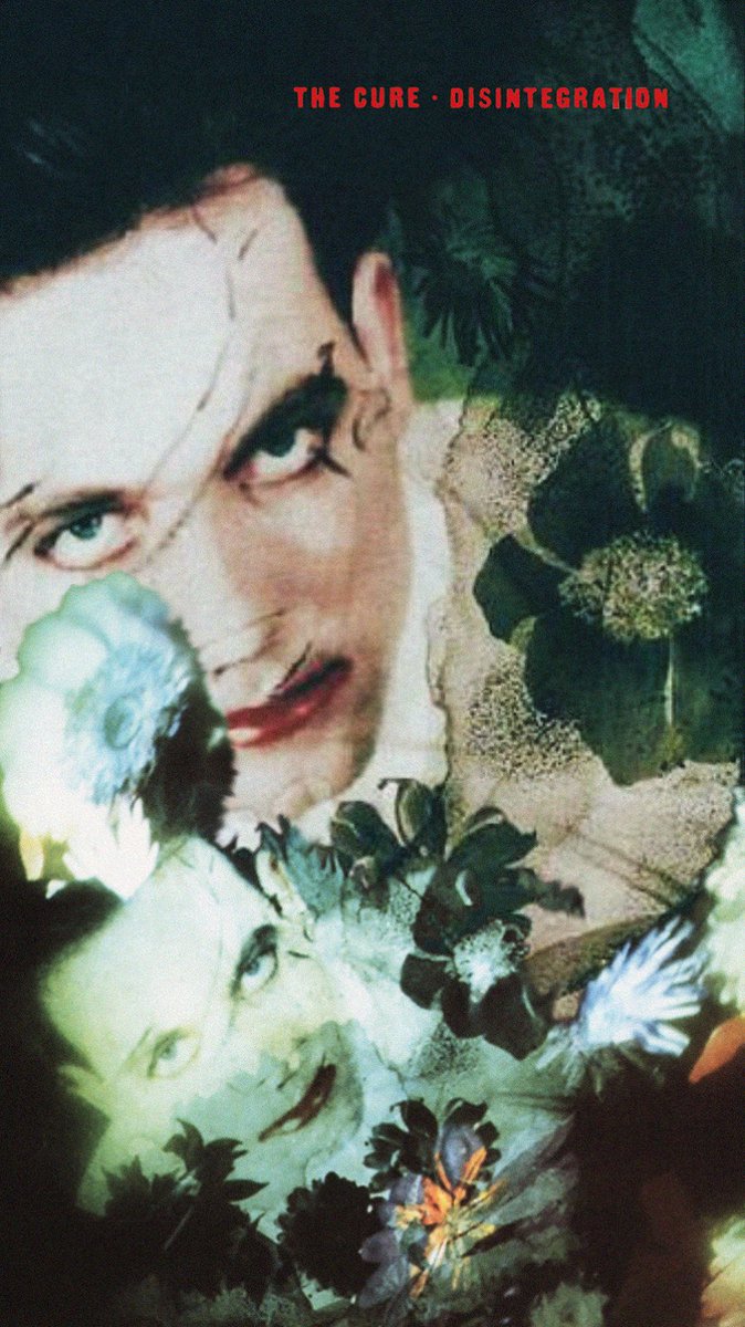 LOCKSCREEN1990's tweet photo. THE CURE - DISINTEGRATION

Phone wallpapers created by @LOCKSCREEN1990.

Released: 2nd May 1989.

@thecure @thecuremexico

Requested: @jasonjm162 &amp; @jsalchow

#thecure #robertsmith #disintegration #lockscreen1990 #albumartwork #phonewallpaper https://t.co/3PT2tgogCw