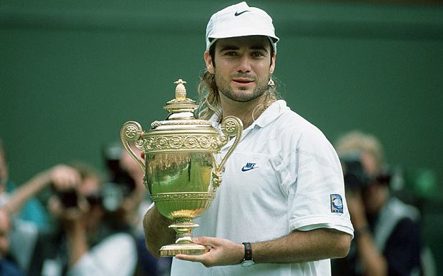 Happy Birthday to Andre Agassi, who turns 50 today.  x 4  x 2  x 1  x 1 x 1

One of the all-time greats. 