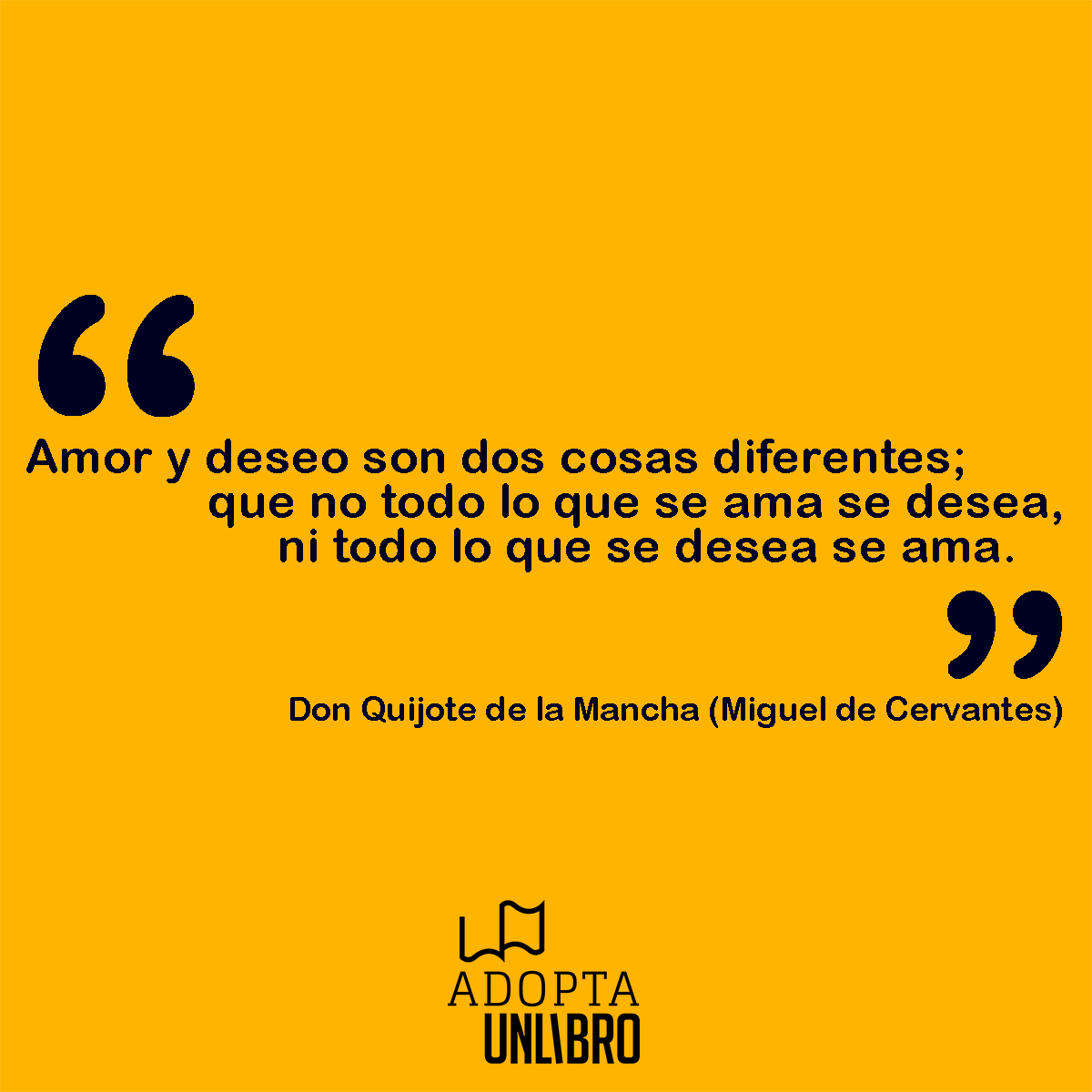 ¿Amor o deseo?

#AdoptaUnLibro