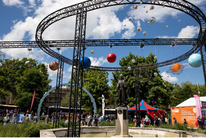 visitchelt's tweet photo. We are delighted that this year’s #CheltSciFest will be going ahead as a virtual festival to be streamed for FREE 2-7 June via @cheltfestivals YouTube Channel. Please help us spread the word about this fabulous event @OurChelt @CheltenhamBID @GlosParents @BBCGlos @CotswoldsInfo https://t.co/HS619VgUN6