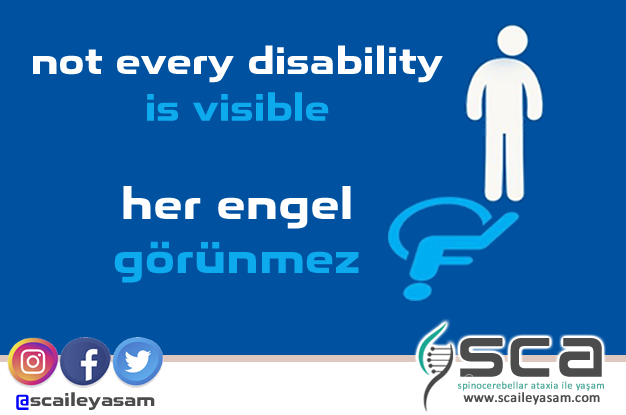 her engel görünmez #noteverydisabilityisvisible