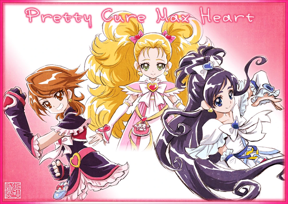 漫画家が描いたプリキュアのぬりえマラソンが子供たちに希望を与える
