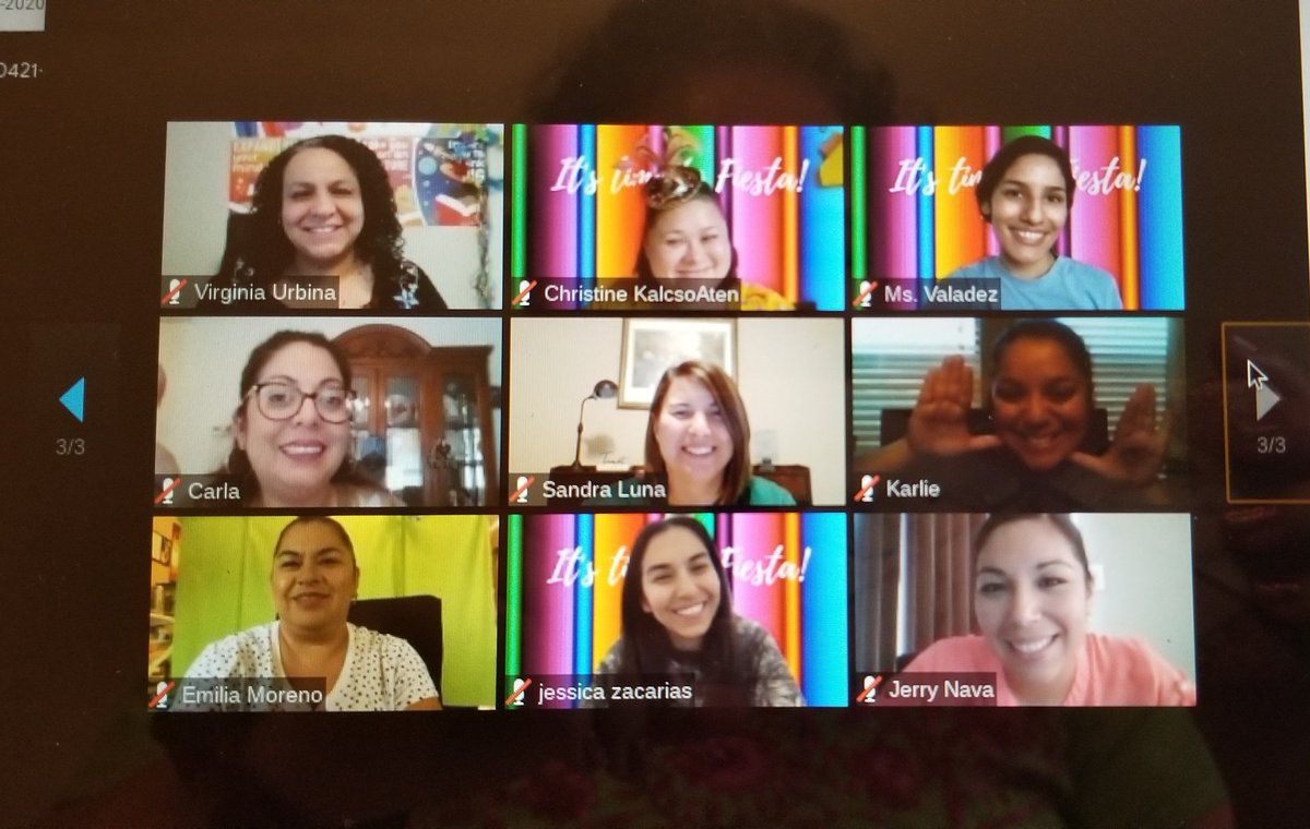 LVEKinder's tweet photo. Where there's a will, there's a way! One of our newest teachers @MsDelBosqueLVE is getting married and we HAD to throw a virtual SURPRISE Bridal Shower for her @NISDLeonValley 
Thank you to everyone who was able to join us! https://t.co/WdUO7RB1F5