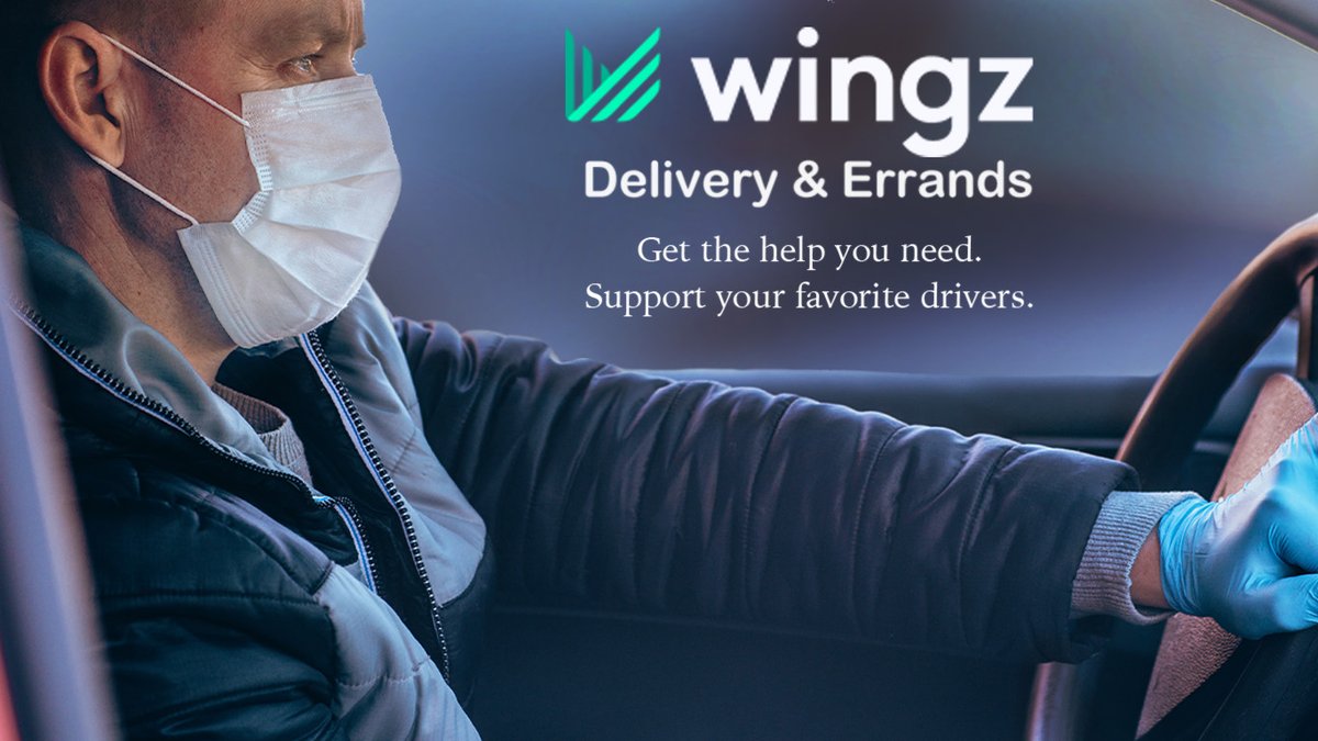 Wingz Drivers keep 100% of the proceeds from each completed trip. Click the link below to book your Delivery &amp; Errand request, and help support your local drivers.

bit.ly/3bLTkiR