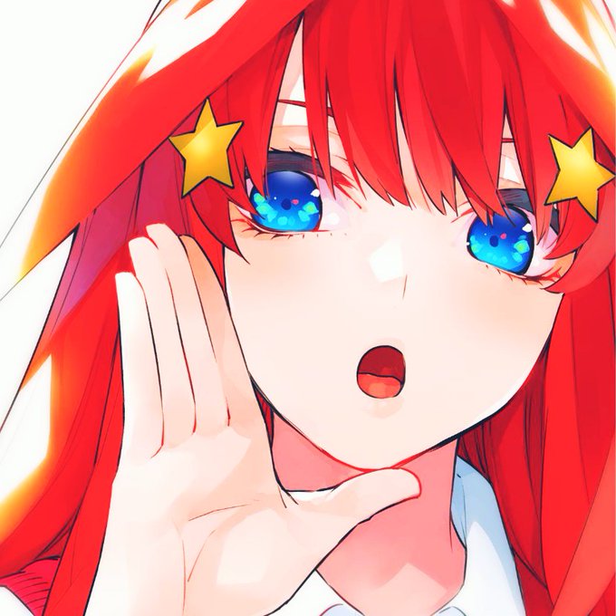 BEEB ＠「五等分の花嫁」の感想、考察をブログで書いていた者ですさんがTwitterに投稿した中野五月(五等分の花嫁)のイラスト。