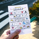 やってみる？「おさんぽBINGO」を作ってみた。「真ん中は人混みを避ける意思」
