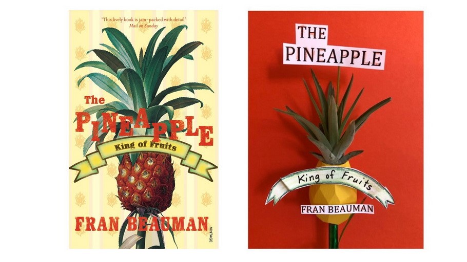 Another first grade teacher submission for our #covercopychallenge! Keep them coming! @HedenkampHusky @MVallebo #franbeauman #pineapple #KingOfFruits @ChattoBooks
