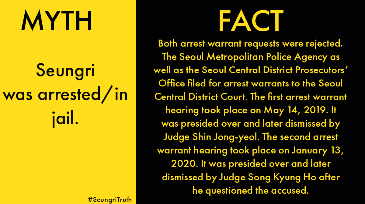 Seungrimyth's tweet photo. Myth #8: He is in jail https://t.co/cSpniyZPgn