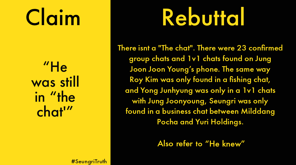 Seungrimyth's tweet photo. Claim #1: He was in "The Chat". https://t.co/HYdacPJfMy