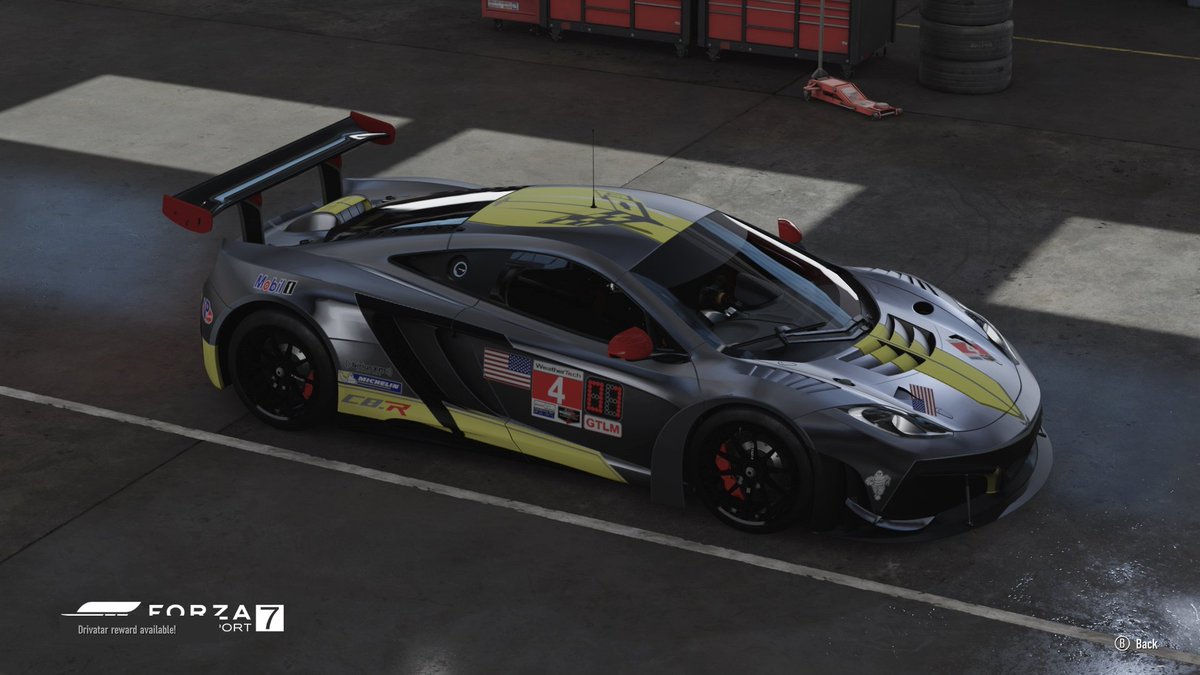 ASimpleRarity's tweet photo. @Turn10Studios Unfortunately I have to commit this blasphemy until it gets added. IF it ever does. #ForzaMotorsport7  #IMSA https://t.co/7HJv5cePM5