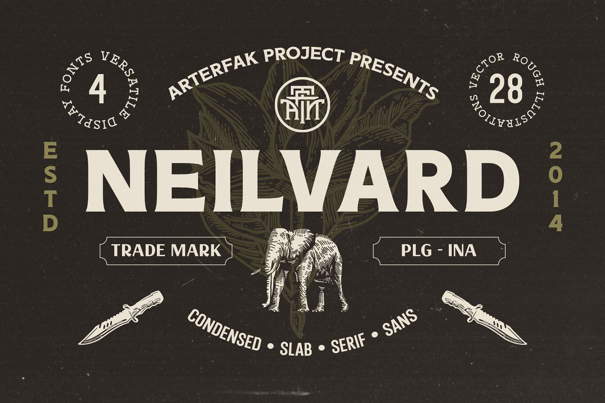 RandomDeals4U's tweet photo. FREE today: Neilvard font set on Creative Market.
https://t.co/B1zlphXzLs

#freefont #fonts #freefonts #font #type https://t.co/uVNnaF47Rj