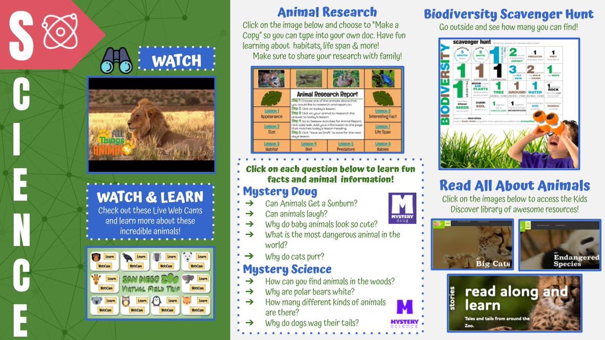 christinekdixon's tweet photo. Here's our next #distancelearning 
S🔬T💻E💡🎨M📐Challenges @teachseuss &amp; I created for our @SanMarcosUSD district &amp; are sharing to all Ts to make it easy to spread #STEAM &amp; innovation to all Ss💡
🦁🐘👉 https://t.co/Zfin38Ihmr 👈🐒🐍
 
#BetterTogether #TsGiveTs #STEM #COVIDedu https://t.co/3jU16SOoZM