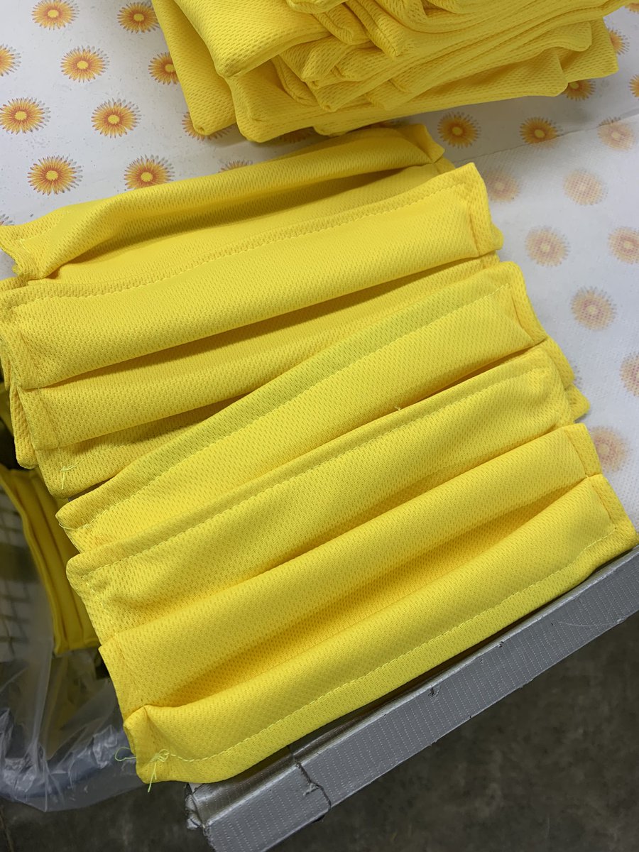 NikoApparel's tweet photo. Reusable, washable & comfortable masks..... delivered today to Hamilton Health Sciences. #hamiltonproud #madeinhamilton #hamiltonhealth https://t.co/KOL90ybl1S