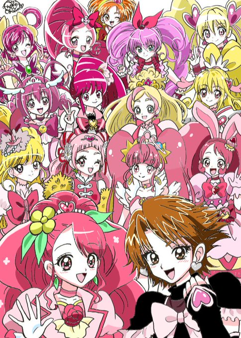 プリキュア塗りえのtwitterイラスト検索結果