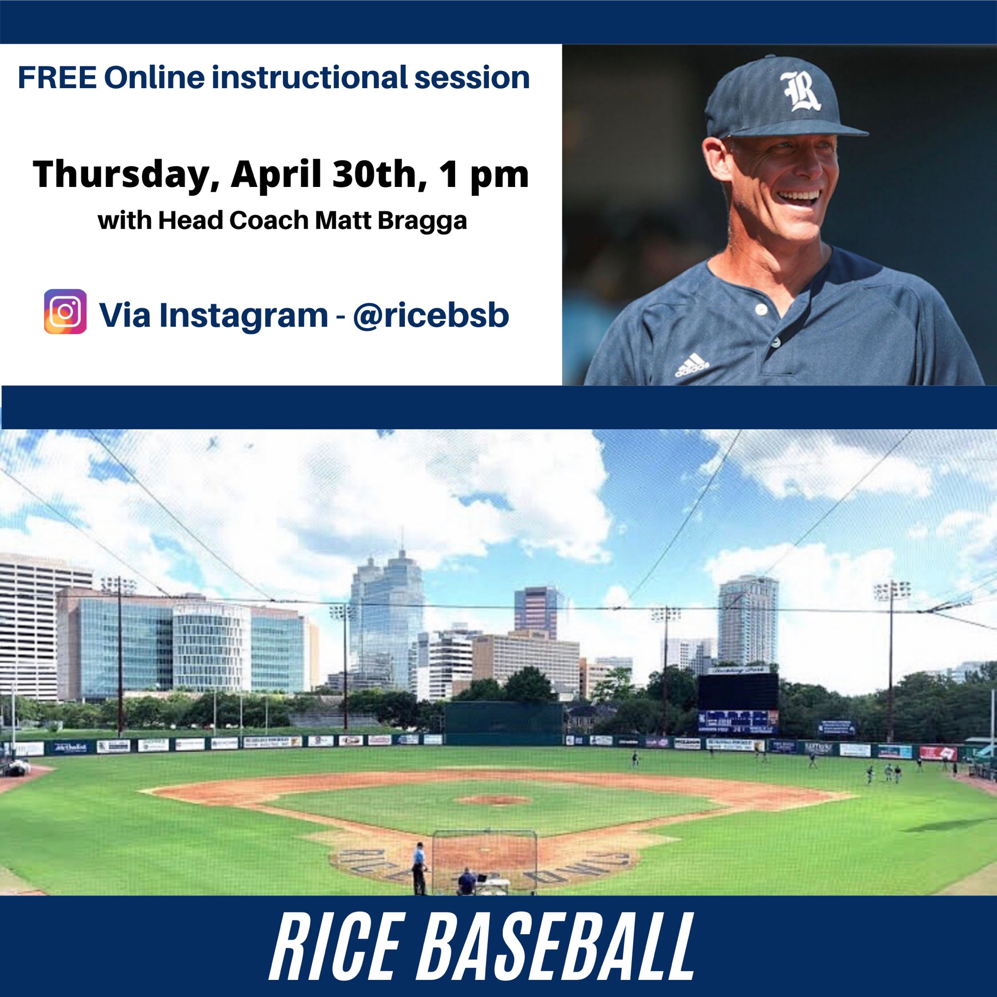 Rice Baseball Camps (RiceBSBCamps) / Twitter