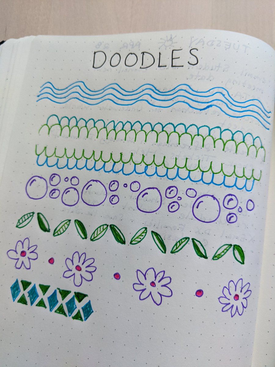 drabigailjoseph's tweet photo. Just another day at work. I have been hosting a weekly Teachers Lounge 2020 for chatting and crafting. It's been a great way to connect with my peers while being on screen, but having an offline activity. Today we doodled. @harkerschool #doodle #DoodleTogether #creativeBliss https://t.co/XgCbe9qmiT