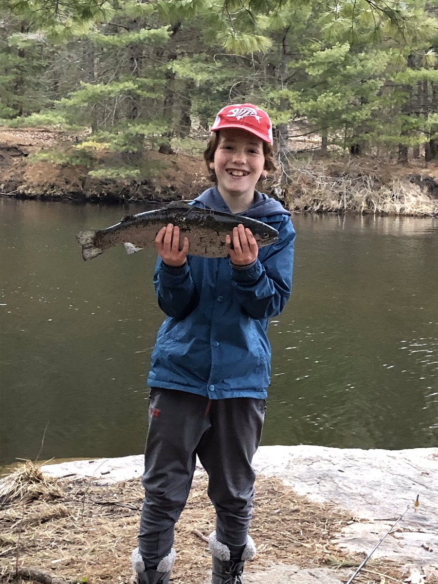 steveward2007's tweet photo. @OODMag @ofah Had an awesome first trout fishing experience. The smile says it all. https://t.co/Jzmk38uBHb