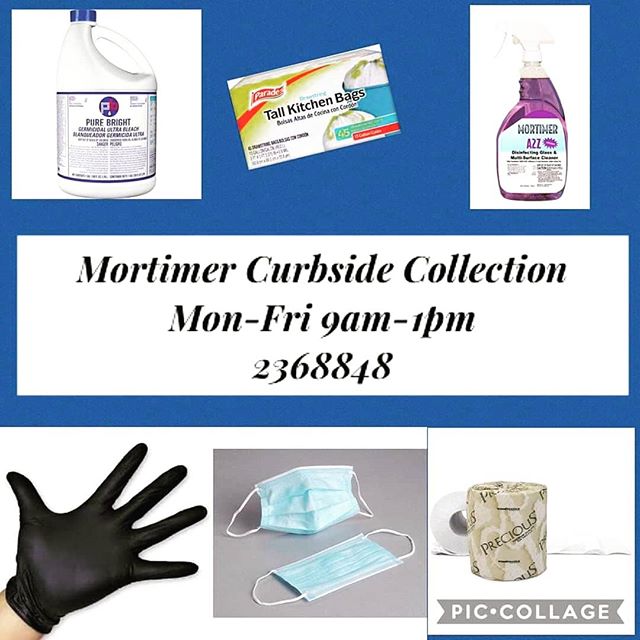 🚙 🛍 💨 🏬 🚙 🛍 💨 
Mortimer Curbside Collection, Open Monday to Friday 9am-1pm. 
Call 2368848 place your order and pay by card then collect outside on your ⏰ alphabet shopping day! ⏰ 
If you need home delivery find us on sargassosea.app
