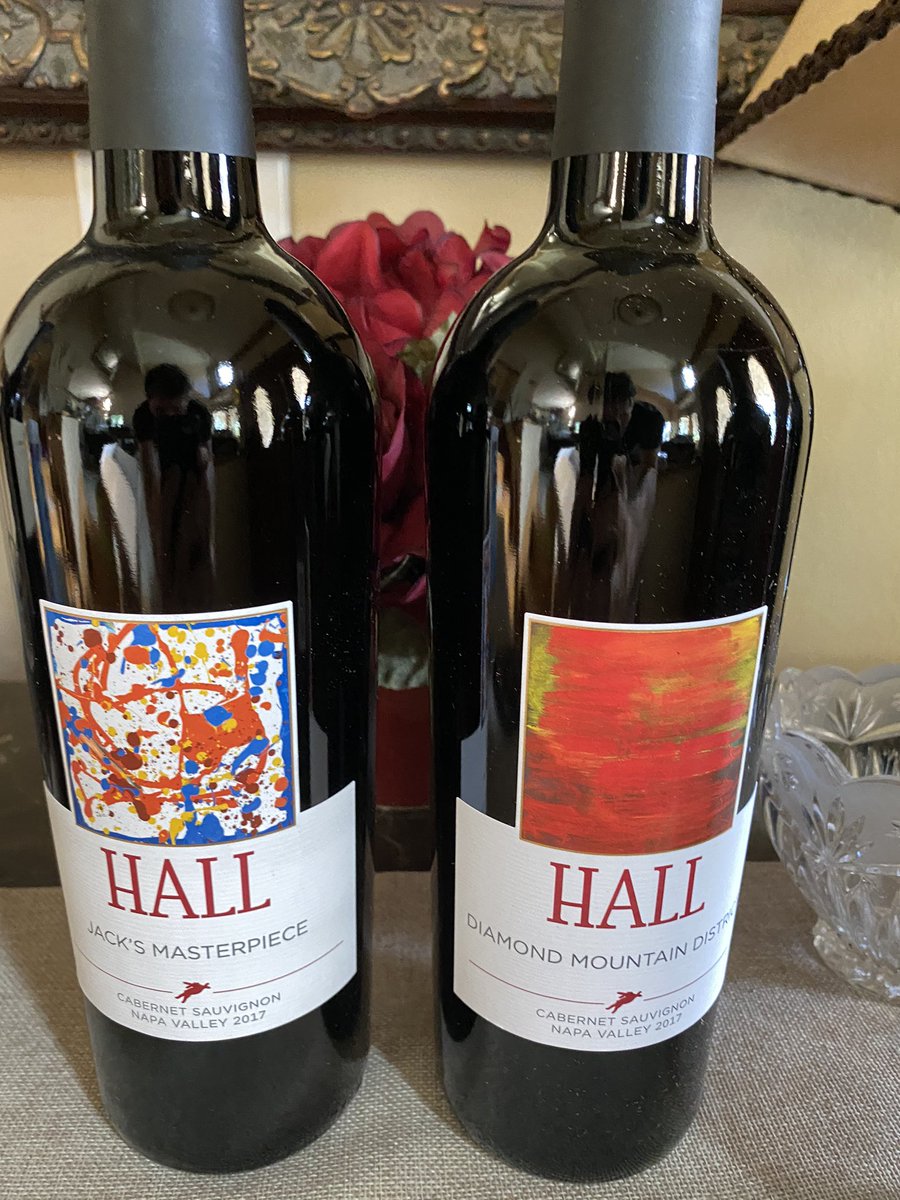 These @HALLWines beauties arrived today. They need time but I can’t wait #wine #winelover #tuesdayvibes #TuesdayThoughts #QuarantineAndChill