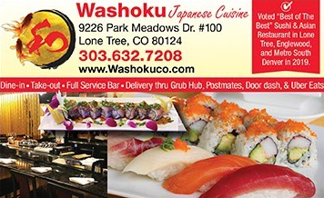 QCSWMag's tweet image. Treat yourself to great authentic Japanese-style cooking with the delicious food from Washoku Sushi in Lone Tree. Take-out and delivery through Uber Eats/Door Dash/Postmates/Grub Hub, check out their menu now &amp;gt;&amp;gt;&amp;gt; buff.ly/2z7wrIb #qualityconnections #savings #shoplocal