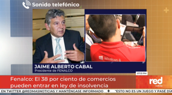 RedMasNoticias's tweet photo. #EnVivo | "Para la nómina que se tiene que pagar el 30 de cada mes, tan solo el 6 % de los comerciantes han encontrado créditos. El 32 % no tienen todavía cómo cumplir con esta obligación": @JaimeA_Cabal, presidente de @FenalcoNacional.

https://t.co/Dyx99h2mog https://t.co/bm3ZqUesHH
