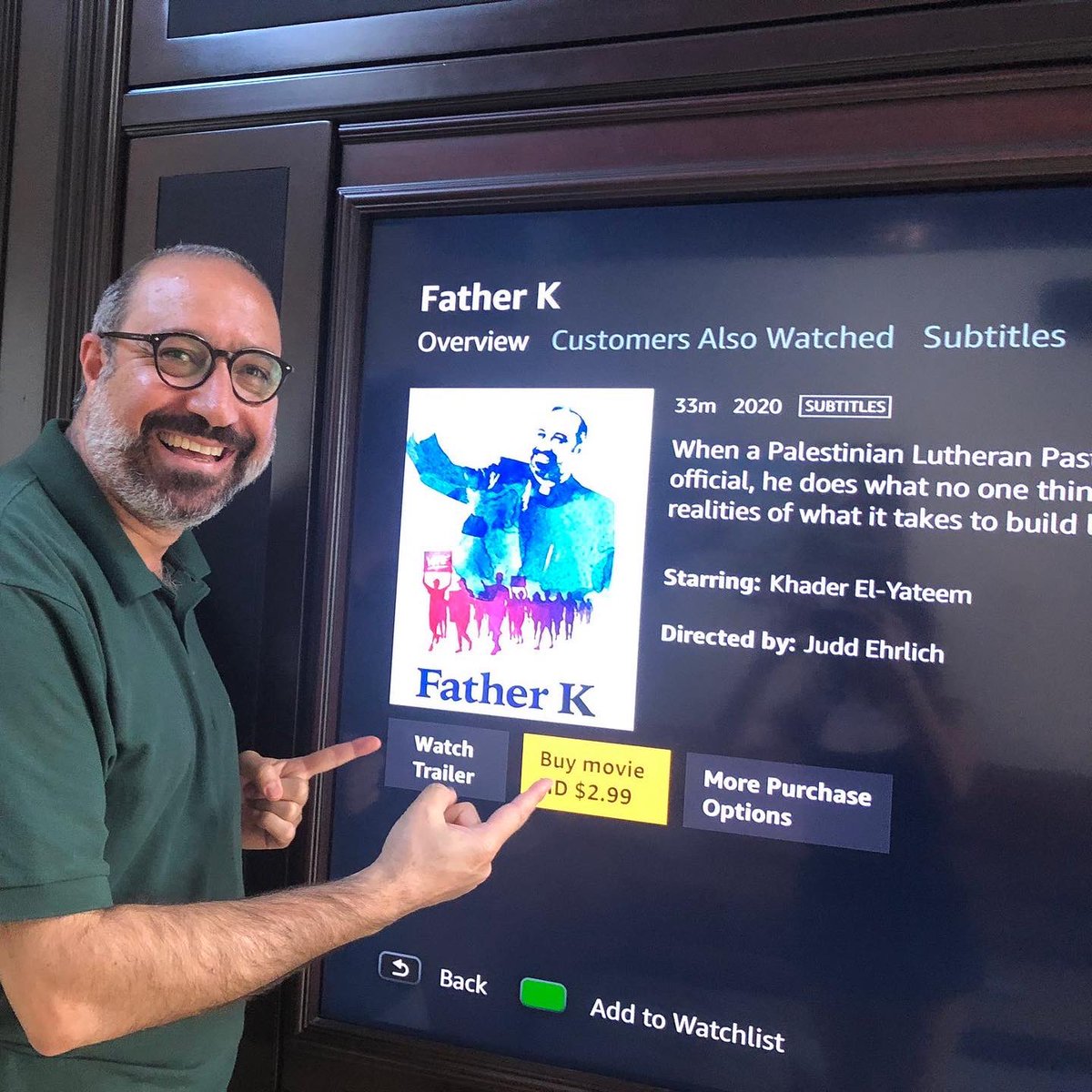 FatherKMovie's tweet photo. It’s official! #FatherK is now streaming on @iTunes, @PrimeVideo, @YouTube &amp; @GooglePlay! https://t.co/lCCMlmaDUj