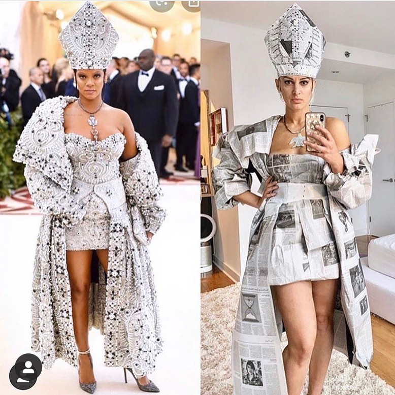 vistelacalle's tweet photo. #METGalaChallenge, el reto viral que invita a recrear los looks icรณnicos de la alfombra roja mรกs esperada https://t.co/Us5k9lwRtx https://t.co/DAQpe0iXDg