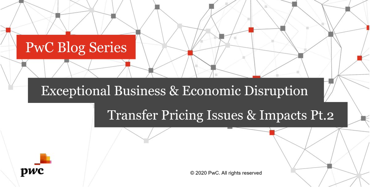 What are the critical issues that Middle East businesses are facing when it comes to transfer pricing during #COVID19? Read the second of our 4 part series blog, focusing on stranded workforce and operations and supply chain considerations: pwc.to/2VDxNTH