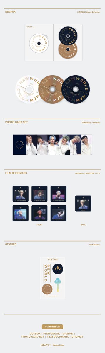 [#빅톤] VICTON 1ST CONCERT
[NEW WORLD] DVD 예약 판매 안내✔
앨리스 여러분들의 많은 사랑 부탁드립니다💙💛

💽
위드드라마 - bit.ly/2ycanfl
신나라 - bit.ly/2KJOMNS
알라딘 - bit.ly/35dTsoI

#VICTON #NEW_WORLD