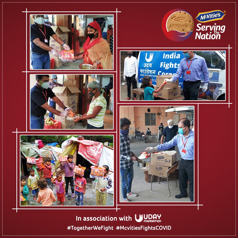 McVitiesIndia's tweet photo. Reaching out to the maximum with the help of @udayfoundation!
We’re thankful to everyone who’s held our hands in the journey and is trying to make the most of it.
#TogetherWeCan #McvitiesFightsCovid #DigestiveBiscuits #IncredibleMove https://t.co/drRMyPDjbx
