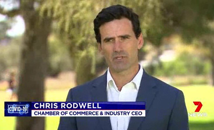 CCI_CEO's tweet photo. Speaking to @7NewsPerth @CassidyMosconi about the experience of WA small businesses. So important for West Australians to keep buying from the local businesses. That’s why @CCI_WA continues to run our #smallshoutout campaign. https://t.co/jrpitAz0Uc
