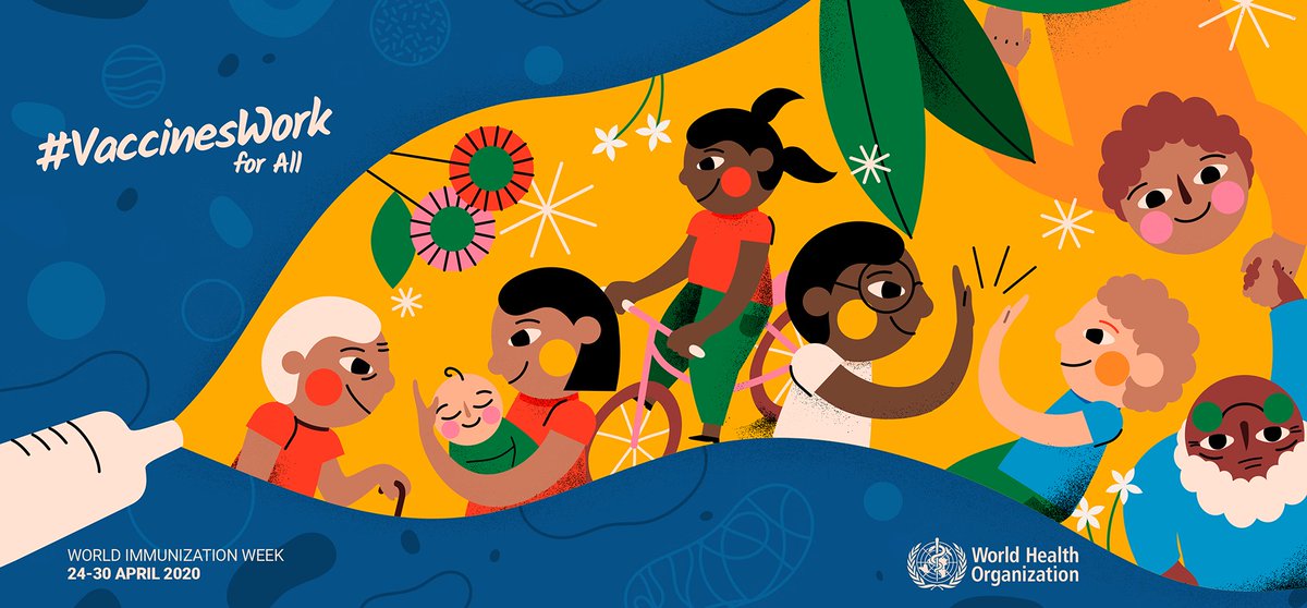 ARPIM_RO's tweet photo. World Immunization Week – celebrated in the last week of April (24 to 30 April) – aims to promote the use of vaccines to protect people of all ages against disease. Immunization saves millions of lives every year. #VaccinesWorkForAll https://t.co/Z1dyCm2aHB