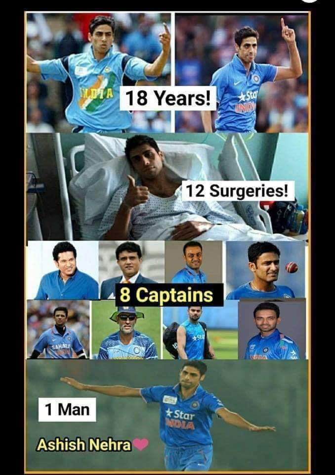 Happy Birthday Ashish Nehra      